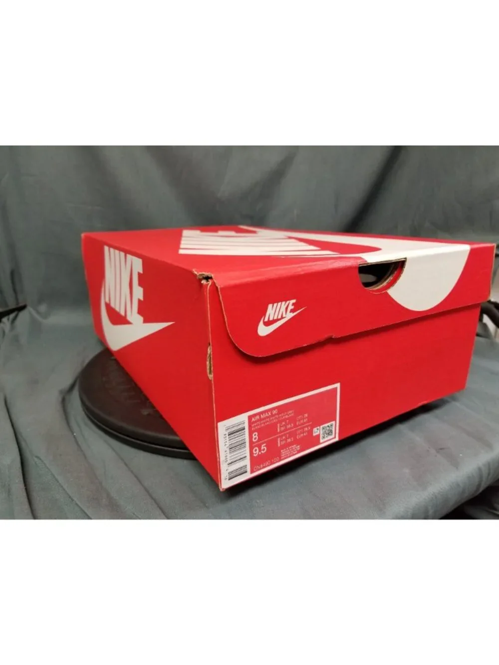Nike Air Max 90 Recraft Triple White CN8490 100 Women's Size 9.5 NEW IN BOX!